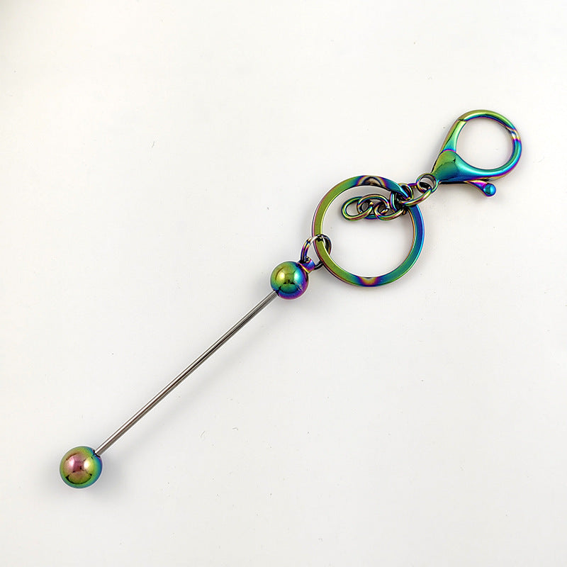 Wholesale Beadable Bar Metal DIY for Beaded Keychains